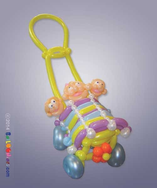 Triplets Stroller