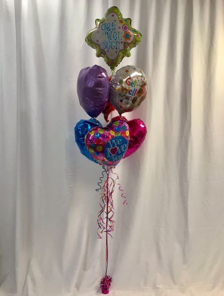 Get Well Soon Mylar Cluster