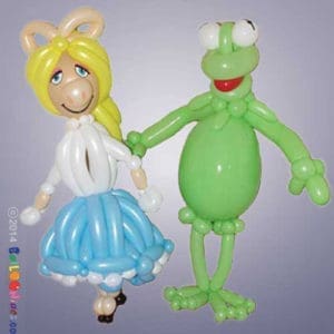 Miss Piggy and Kermit
