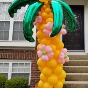 6 foot Palm Tree Celebration Pole